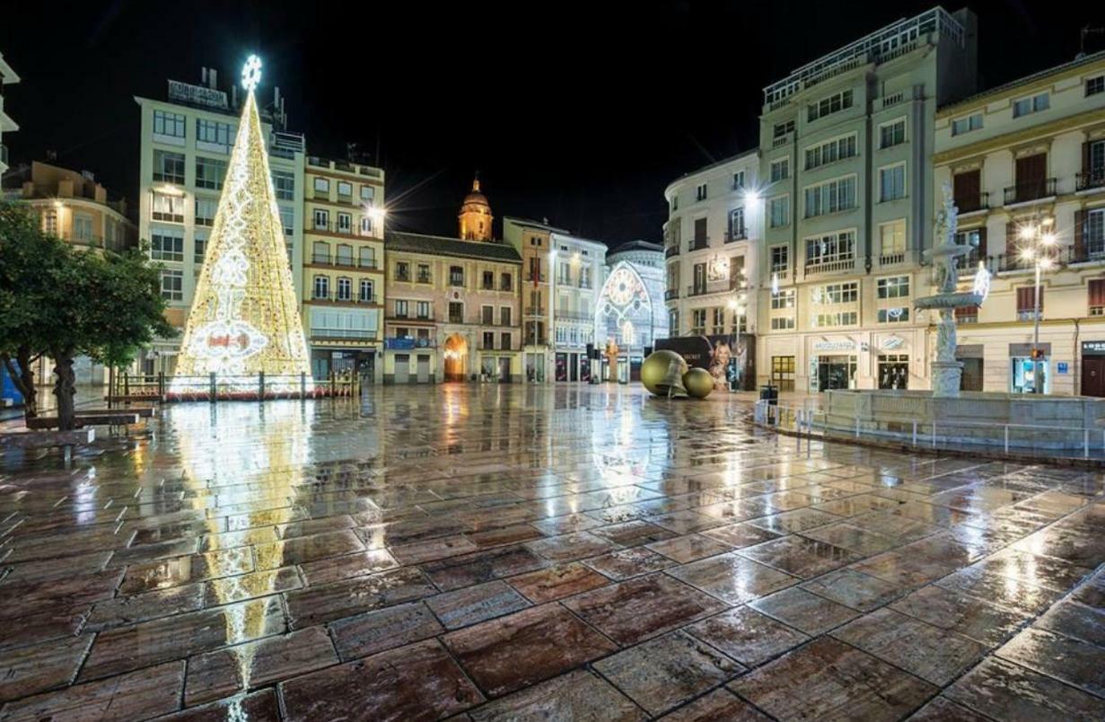 شقة مالقة  في Marques De Larios Plaza Las Flores Parking Gratis المظهر الخارجي الصورة